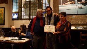 Menzione d'onore. Premio Rebora 2019. Giubbe Rosse, Firenze. Con Diego De Nadai
