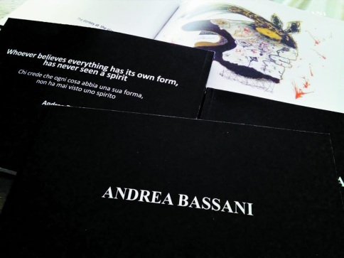 Catalogo d'Arte ANDREA BASSANI (inglese - italiano). A cura di Gabriella Grande. Traduzione di Martina Bassani. Luglio 2018. Fig. 1